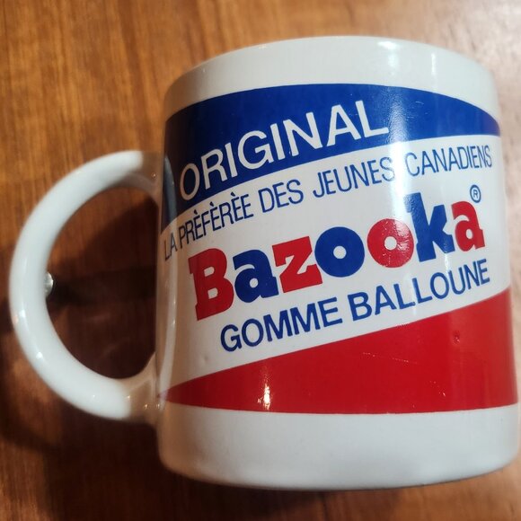 Vintage Bazooka Bubble Gum Canadiana Coffee Mug - A Total Beauty! - Picture 3 of 5